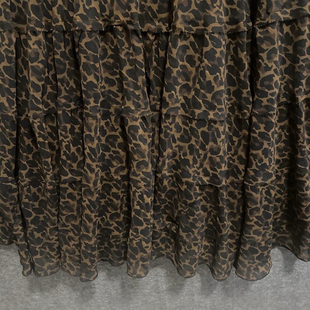 Mix Nouveau Boho Maxi Skirt Womens 16 Tiered Beaded Paisley Hippie‎ Festival - Picture 4 of 9